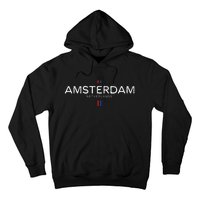 Amsterdam Netherlands Retro Vintage Hoodie