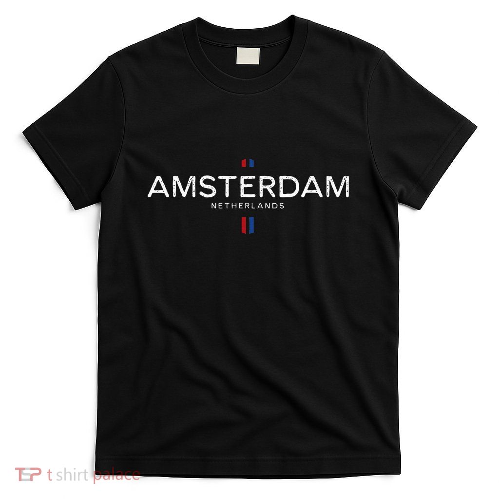 Amsterdam Netherlands Retro Vintage T-Shirt