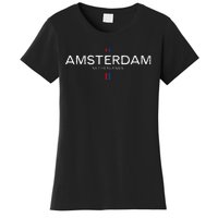 Amsterdam Netherlands Retro Vintage Women's T-Shirt