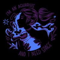 Aquarius Need Space Female Sustainable Beanie