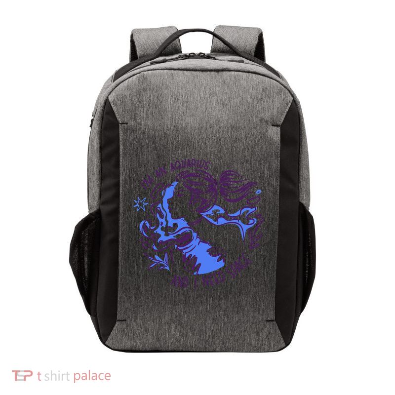 Aquarius Need Space Female Vector Backpack
