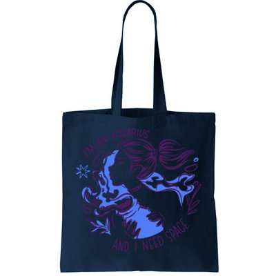 Aquarius Need Space Female Tote Bag