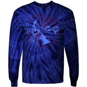 Aquarius Need Space Female Tie-Dye Long Sleeve Shirt