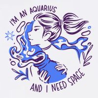 Aquarius Need Space Female Cooling Performance Crew T-Shirt