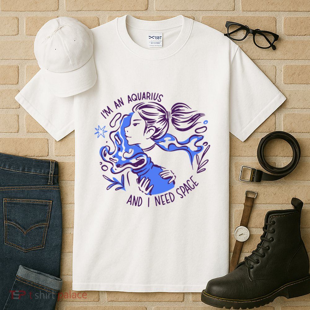 Aquarius Need Space Female Tall T-Shirt
