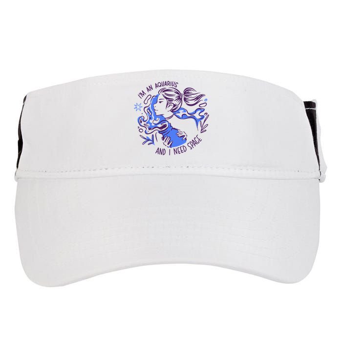Aquarius Need Space Female Adult Drive Performance Visor