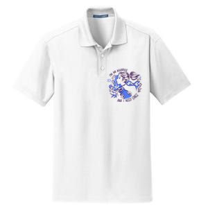 Aquarius Need Space Female Dry Zone Grid Polo