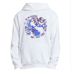 Aquarius Need Space Female Urban Pullover Hoodie