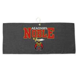 AEAONMS Noble Shrine Emblem Masons Shriner Fathers Day Gift Large Microfiber Waffle Golf Towel