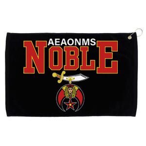 AEAONMS Noble Shrine Emblem Masons Shriner Fathers Day Gift Grommeted Golf Towel