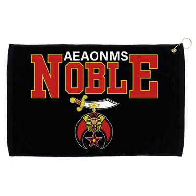 AEAONMS Noble Shrine Emblem Masons Shriner Fathers Day Gift Grommeted Golf Towel