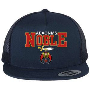 AEAONMS Noble Shrine Emblem Masons Shriner Fathers Day Gift Flat Bill Trucker Hat