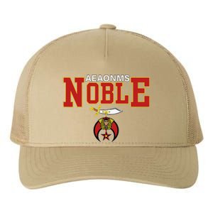 AEAONMS Noble Shrine Emblem Masons Shriner Fathers Day Gift Yupoong Adult 5-Panel Trucker Hat