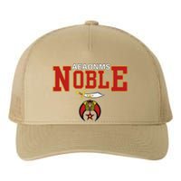 AEAONMS Noble Shrine Emblem Masons Shriner Fathers Day Gift Yupoong Adult 5-Panel Trucker Hat