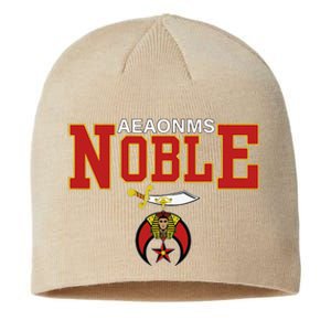 AEAONMS Noble Shrine Emblem Masons Shriner Fathers Day Gift Sustainable Beanie