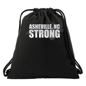 Asheville Nc Strong Asheville North Carolina Drawstring Bag