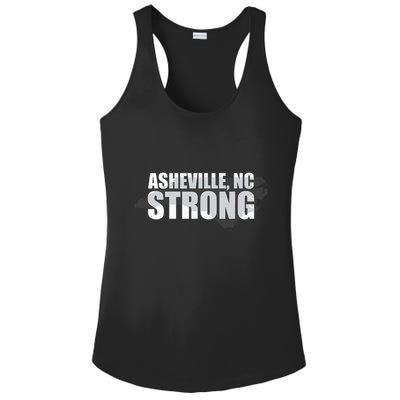 Asheville Nc Strong Asheville North Carolina Ladies PosiCharge Competitor Racerback Tank