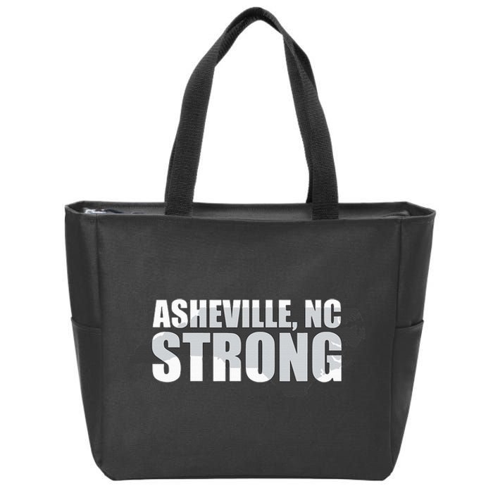 Asheville Nc Strong Asheville North Carolina Zip Tote Bag