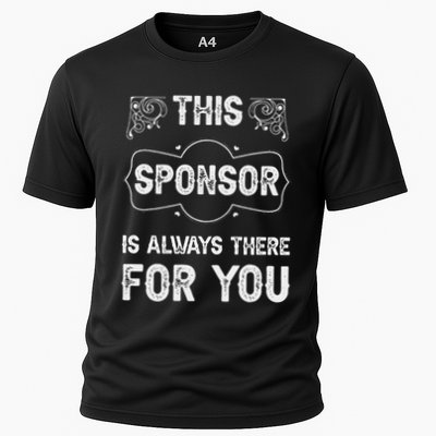 Aa Na Sponsor Sobriety Coin Sober Logo Alcoholics Anonymous Performance Shirt
