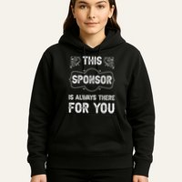 Aa Na Sponsor Sobriety Coin Sober Logo Alcoholics Anonymous Hoodie