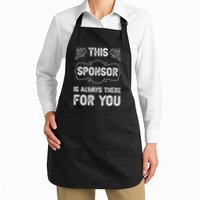 Aa Na Sponsor Sobriety Coin Sober Logo Alcoholics Anonymous Apron