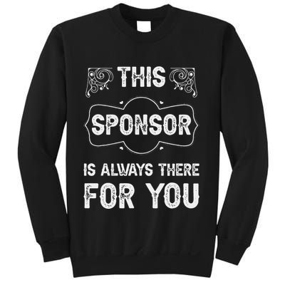 Aa Na Sponsor Sobriety Coin Sober Logo Alcoholics Anonymous Sweatshirt