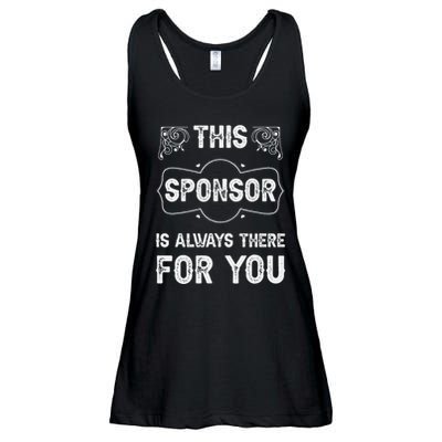 Aa Na Sponsor Sobriety Coin Sober Logo Alcoholics Anonymous Ladies Essential Flowy Tank