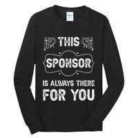Aa Na Sponsor Sobriety Coin Sober Logo Alcoholics Anonymous Tall Long Sleeve T-Shirt