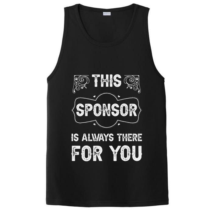 Aa Na Sponsor Sobriety Coin Sober Logo Alcoholics Anonymous PosiCharge Competitor Tank