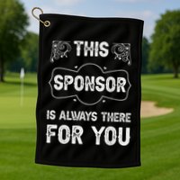 Aa Na Sponsor Sobriety Coin Sober Logo Alcoholics Anonymous Golf Towel