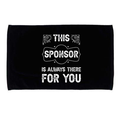Aa Na Sponsor Sobriety Coin Sober Logo Alcoholics Anonymous Microfiber Hand Towel