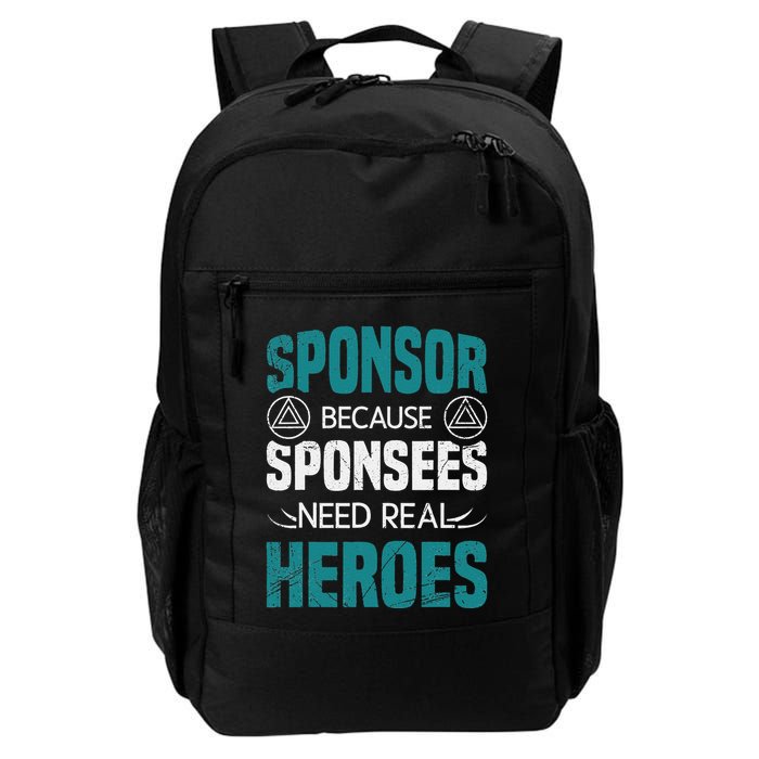 Aa Na Sponsor Aa Sobriety Clean Sober Alcoholics Anonymous Daily Commute Backpack
