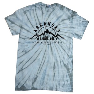 Arkansas Natural State America Usa Souvenir Tie-Dye T-Shirt