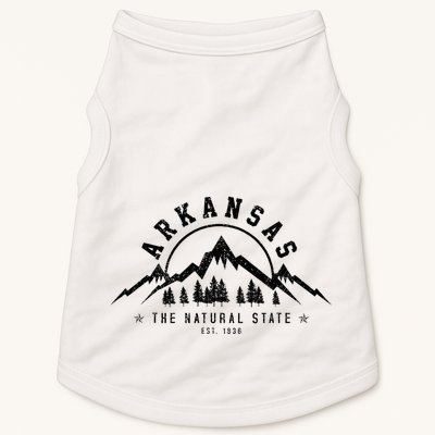 Arkansas Natural State America Usa Souvenir Doggie Tank