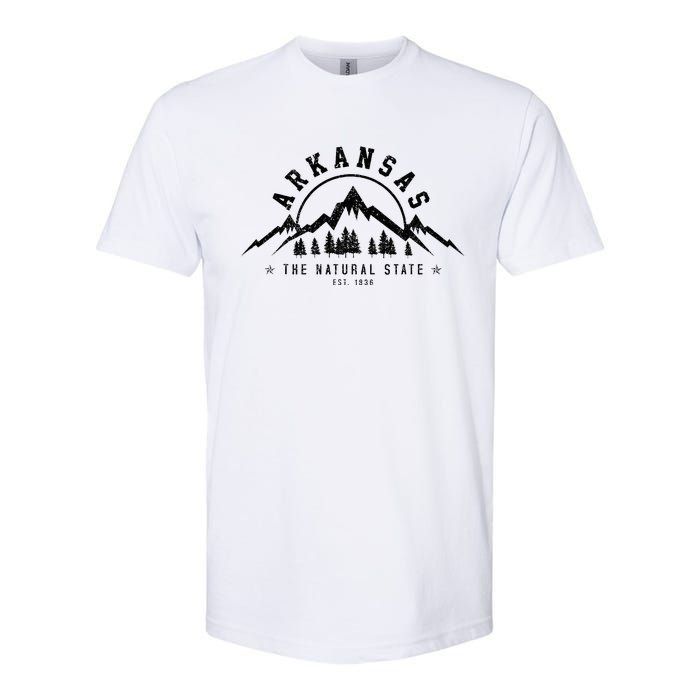 Arkansas Natural State America Usa Souvenir Softstyle CVC T-Shirt