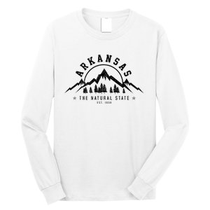 Arkansas Natural State America Usa Souvenir Long Sleeve Shirt