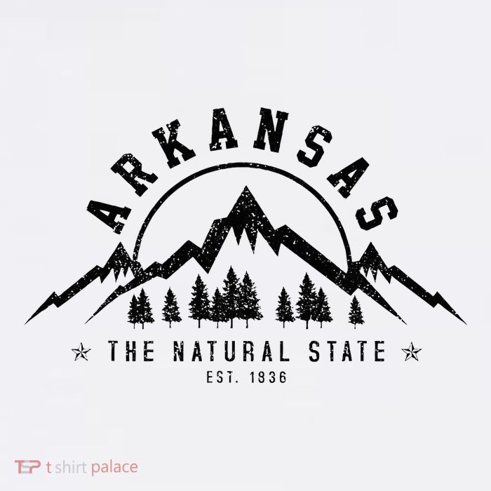 Arkansas Natural State America Usa Souvenir Tall T-Shirt