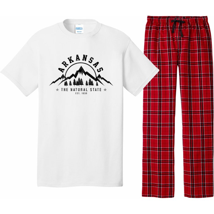 Arkansas Natural State America Usa Souvenir Pajama Set