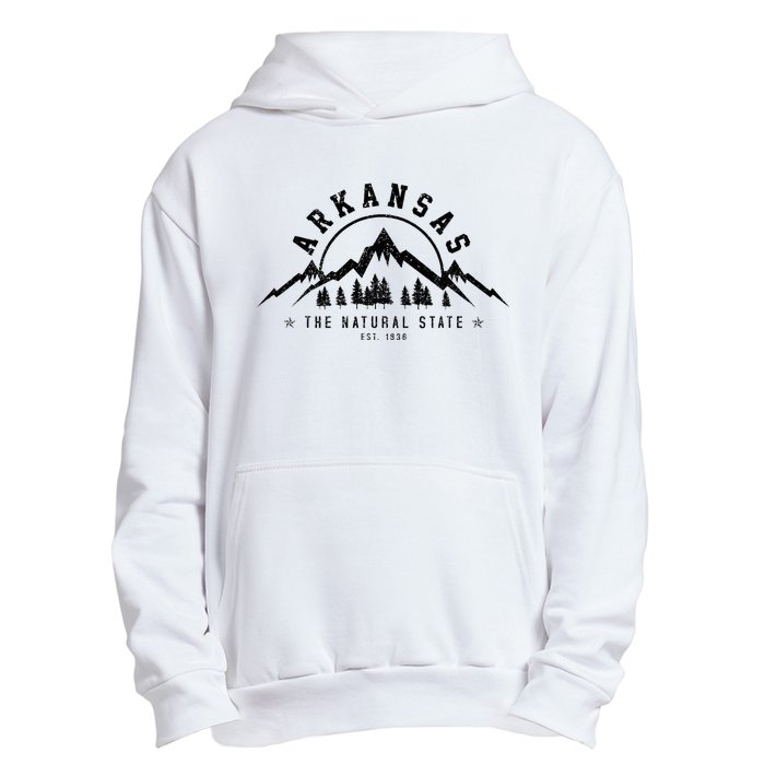 Arkansas Natural State America Usa Souvenir Urban Pullover Hoodie