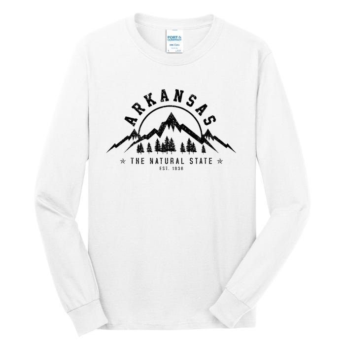 Arkansas Natural State America Usa Souvenir Tall Long Sleeve T-Shirt