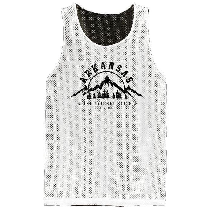 Arkansas Natural State America Usa Souvenir Mesh Reversible Basketball Jersey Tank