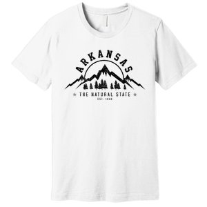 Arkansas Natural State America Usa Souvenir Premium T-Shirt