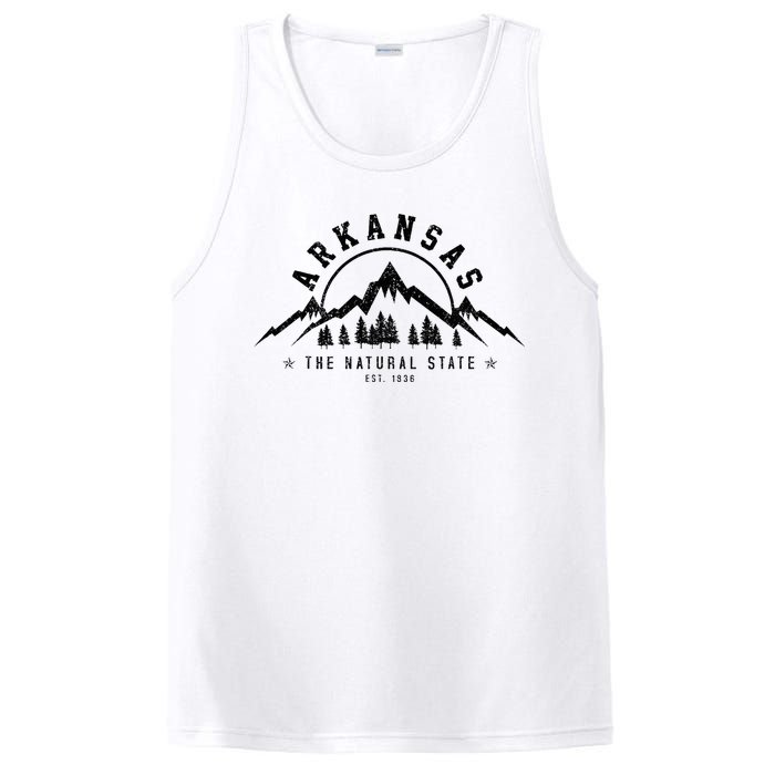 Arkansas Natural State America Usa Souvenir PosiCharge Competitor Tank