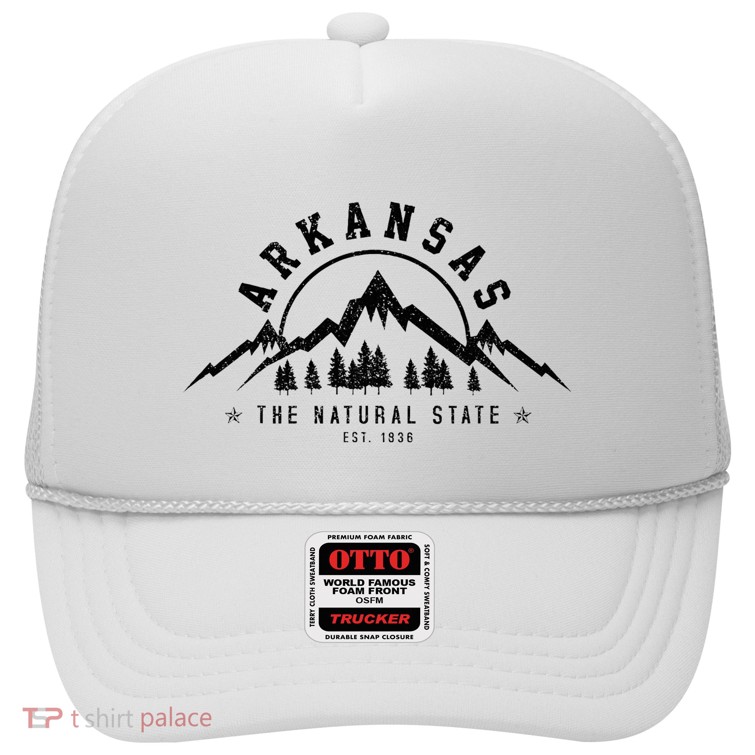 Arkansas Natural State America Usa Souvenir Trucker Hat