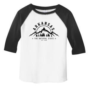 Arkansas Natural State America Usa Souvenir Toddler Fine Jersey T-Shirt