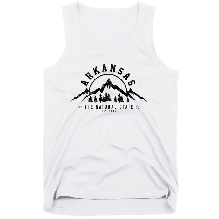 Arkansas Natural State America Usa Souvenir Tank Top