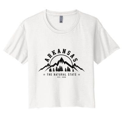 Arkansas Natural State America Usa Souvenir Crop Top