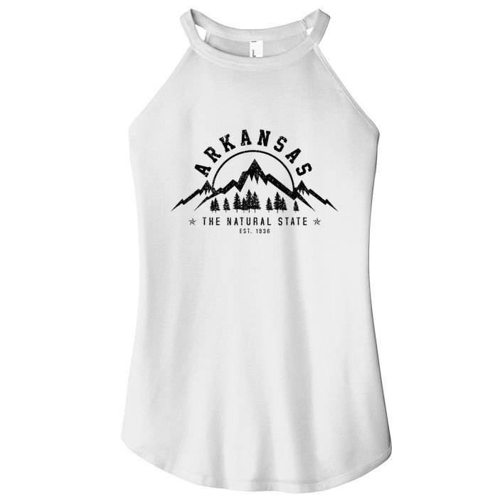 Arkansas Natural State America Usa Souvenir Women's Perfect Tri Rocker Tank