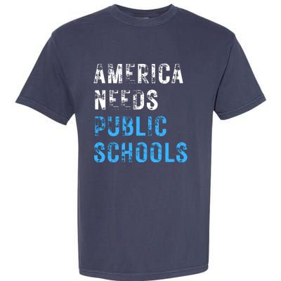 America Needs Schools Garment-Dyed Heavyweight T-Shirt