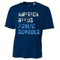 America Needs Schools Cooling Performance Crew T-Shirt